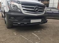 Mercedes Sprinter W906 2006–2018 Etummainen alasuojakaari Shark Black (ruostumaton teräs) kuva 1