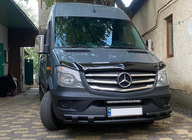 Mercedes Sprinter W906 2006–2018 Etummainen alasuojakaari Shark Black (ruostumaton teräs) kuva 2