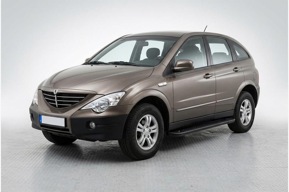 SsangYong Action 2005–2018 Allmond Black sivuportaat (2 kpl, alumiini) Image