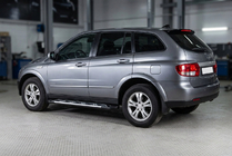 SsangYong Action 2005–2018 Sunrise sivuportaat (2 kpl, alumiini) kuva 1