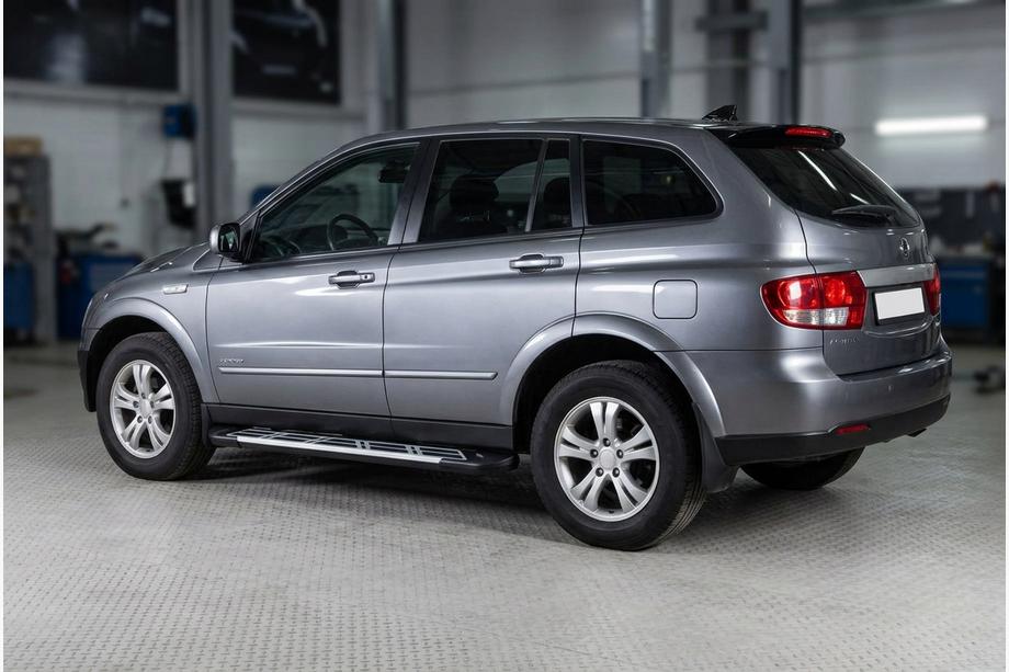 SsangYong Action 2005–2018 Sunrise sivuportaat (2 kpl, alumiini) Image