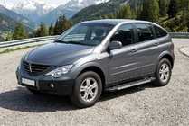 SsangYong Action 2005–2018 RedLine V1 sivuportaat (2 kpl, alumiini) kuva 1