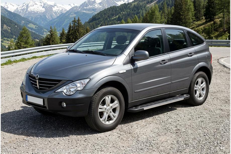 SsangYong Action 2005–2018 RedLine V1 sivuportaat (2 kpl, alumiini) Image