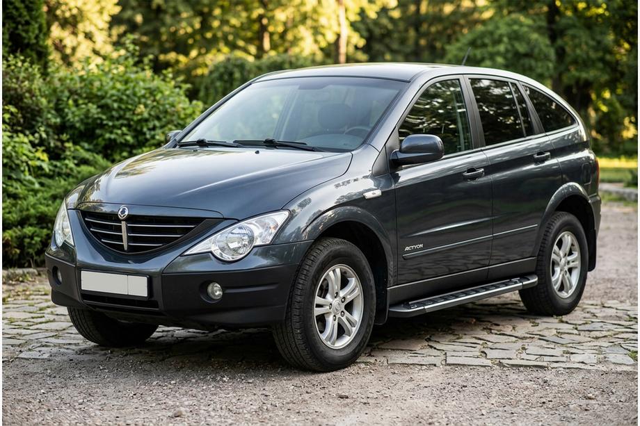 SsangYong Action 2005–2018 RedLine Black sivuportaat (2 kpl, alumiini) Image
