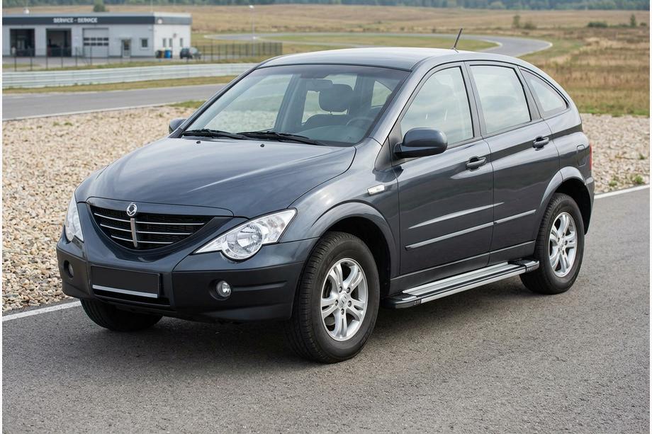 SsangYong Action 2005–2018 Rainbow sivuportaat (2 kpl, alumiini) Image