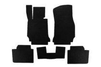 BMW 4-sarja F32/F33/F36 2012–2020 EVA-lattiamatot (F36, musta) kuva 1