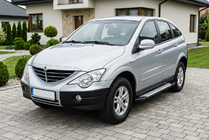 SsangYong Action 2005–2018 Allmond Grey -sivukynnykset (2 kpl, alumiini) kuva 1