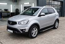 SsangYong Korando 2010–2019 Duru sivuportaat (2 kpl, alumiini) kuva 1