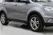 SsangYong Korando 2010–2019 Rainbow sivuportaat (2 kpl, alumiini) kuva 1