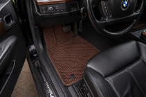 BMW 7-sarja E65/66 2001–2008 EVA-auton lattiamatot (E66, ruskea) kuva 1