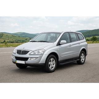 Allmond Black sivuportaat (2 kpl, alumiini) SsangYong Kyron 2005–2014 kuva 1