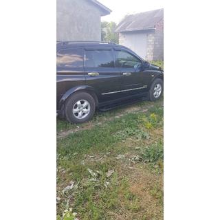 Allmond Black sivuportaat (2 kpl, alumiini) SsangYong Kyron 2005–2014 kuva 4