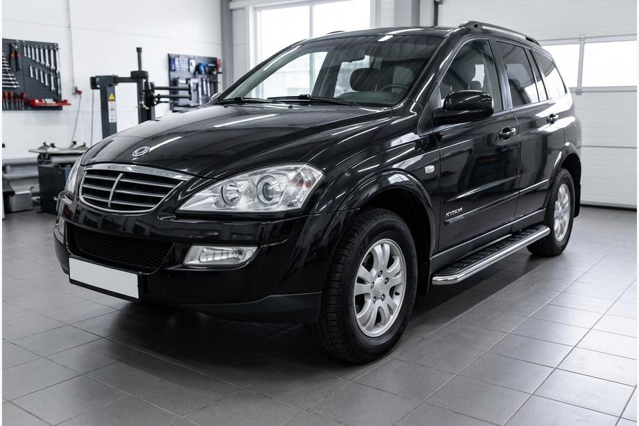 SsangYong Kyron 2005–2014 Maydos V1 sivuportaat (2 kpl, alumiini ↗ ruostumaton teräs) Image