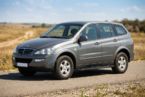 SsangYong Kyron 2005–2014 RedLine Black sivuportaat (2 kpl, alumiini) kuva 1
