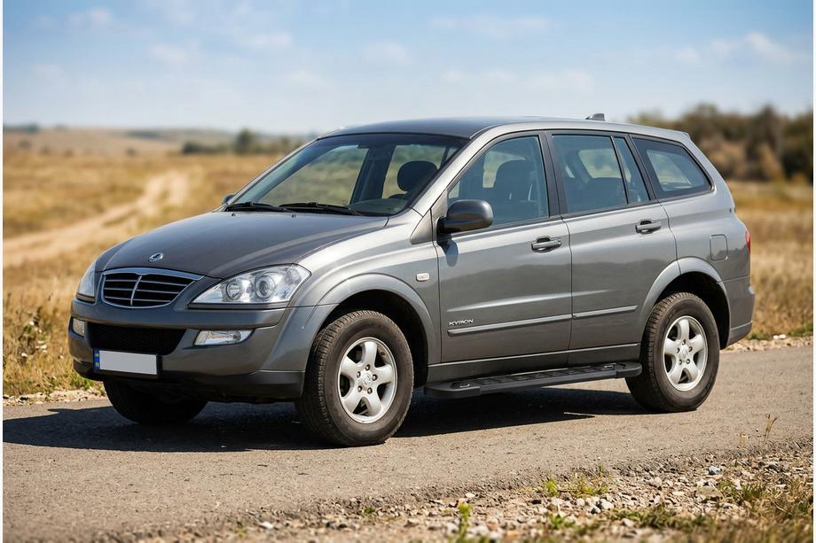 SsangYong Kyron 2005–2014 RedLine Black sivuportaat (2 kpl, alumiini) Image