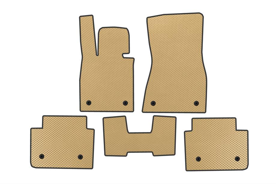 BMW 5/i5 -sarja G60/G60E/G61 2023– EVA-lattiamatot (i5 G60E, beige) Image