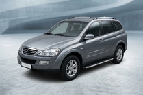 SsangYong Kyron 2005–2014 Sivuporraslaudat Fullmond (2 kpl, alumiini) kuva 1