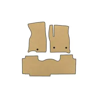 EVA-lattiamatot (2 riviä, beige)