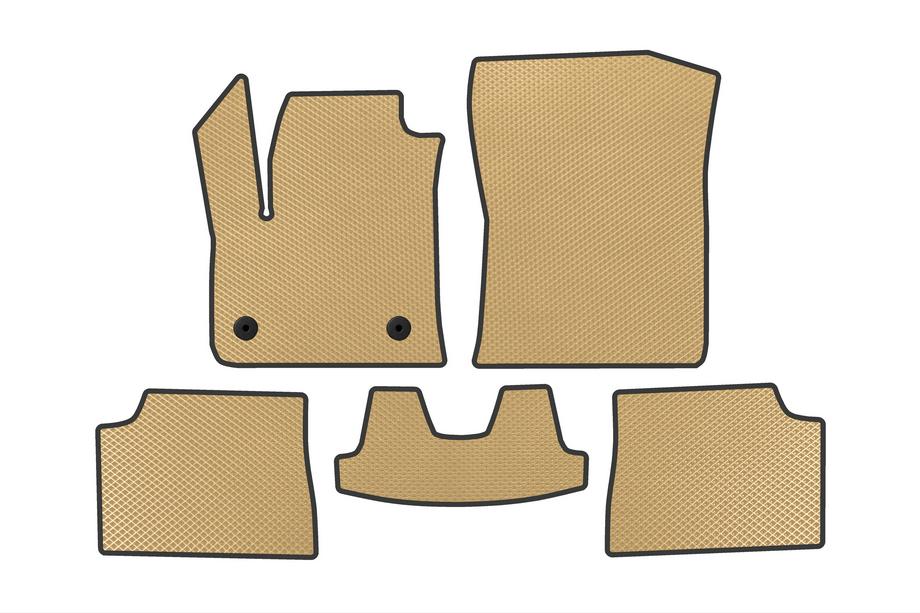 Fiat 600/600e 2023– EVA-lattiamatot (Electro, beige) Image