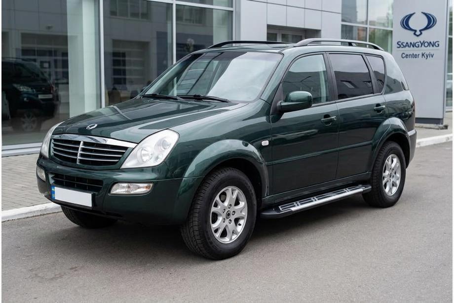 SsangYong Rexton I 2001–2017 Sunrise sivuportaat (2 kpl, alumiini) Image