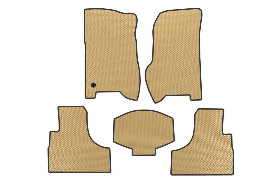 Jeep Cherokee/Liberty 2002–2007 EVA-lattiamatot (Beige) Image