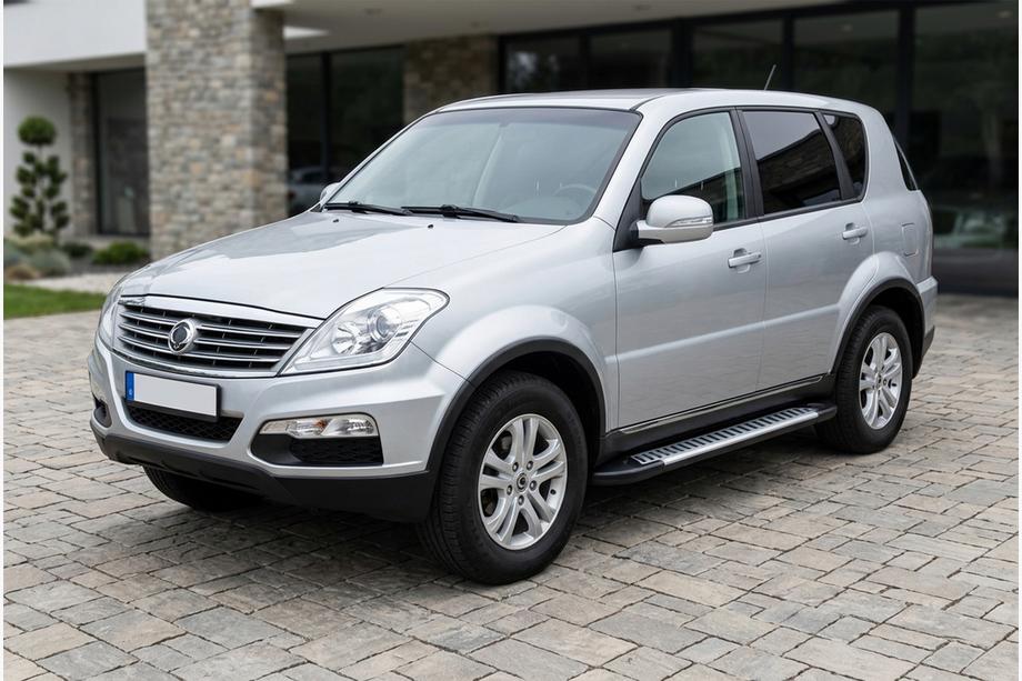 SsangYong Rexton I 2001–2017 Line-astinlaudat (2 kpl, alumiini) 2012-2017 Image