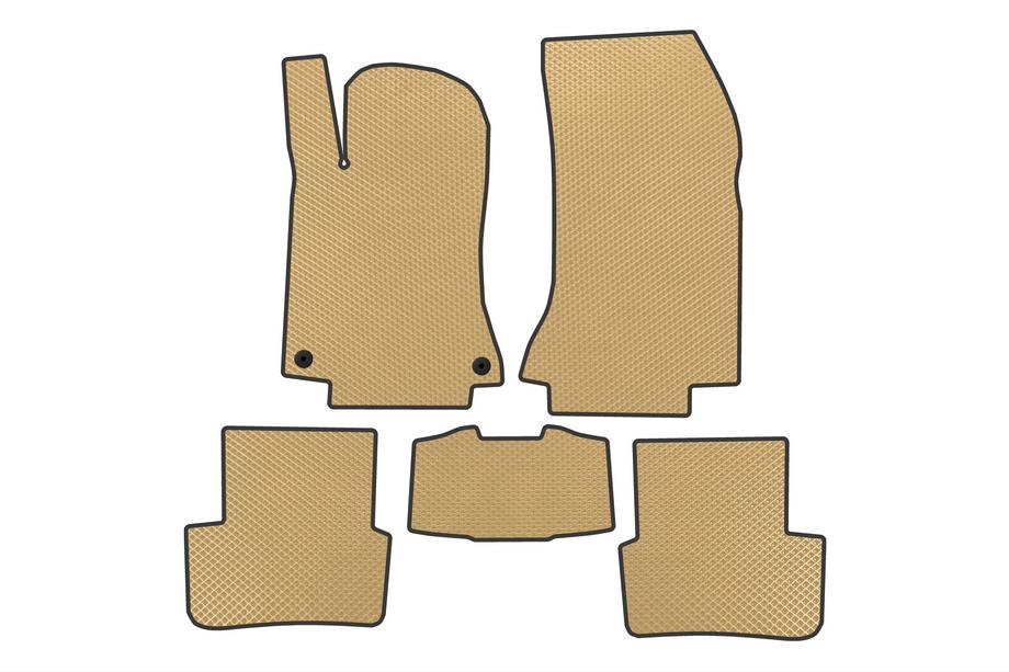 Mercedes B-sarja W246 2011–2018 EVA-lattiamatot (Beige) Image