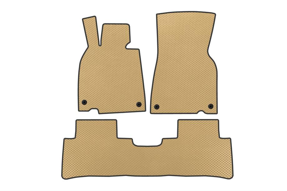 Mercedes EQE EVA-lattiamatot (Beige) Image