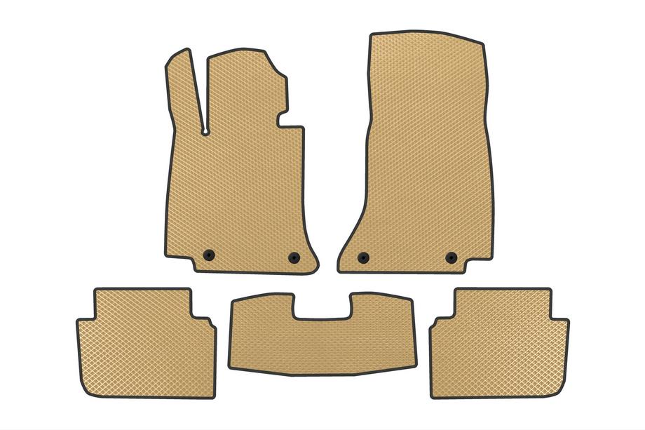 Mercedes CLE C236/A236 2024– EVA-lattiamatot (Beige) Image