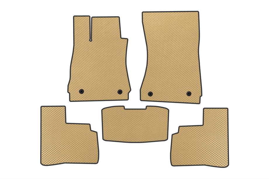 Mercedes S-сlass W221 2005–2013 EVA-lattiamatot (Short, beige) Image