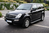 SsangYong Rexton I 2001–2017 Maydos V1 sivuportaat (2 kpl, alumiini ↗ ruostumaton teräs) kuva 1
