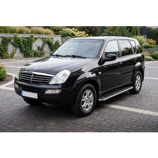 Maydos V1 sivuportaat (2 kpl, alumiini ↗ ruostumaton teräs) SsangYong Rexton I 2001–2017 kuva 1