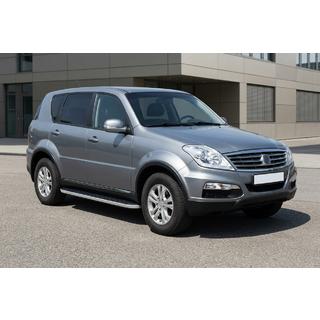 Sivuportaat Tayga Grey (2 kpl, alumiini) SsangYong Rexton I 2001–2017 kuva 1
