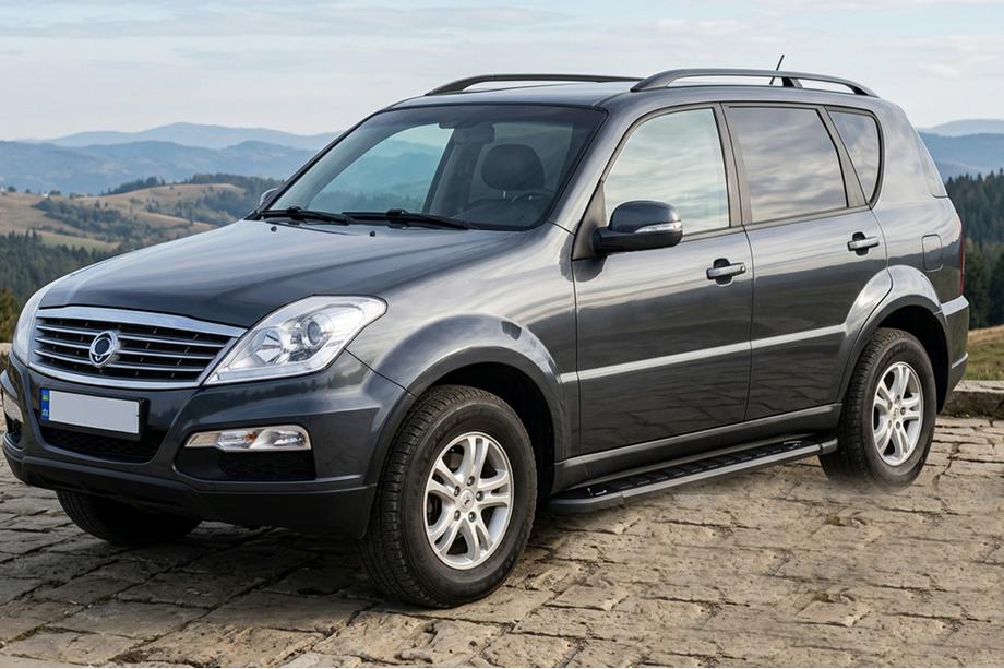 SsangYong Rexton I 2001–2017 RedLine Black sivuportaat (2 kpl, alumiini) Image