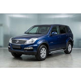 Rainbow sivuportaat (2 kpl, alumiini) SsangYong Rexton I 2001–2017 kuva 1