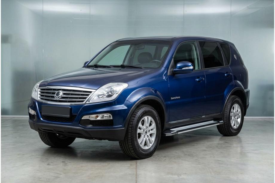 SsangYong Rexton I 2001–2017 Rainbow sivuportaat (2 kpl, alumiini) Image