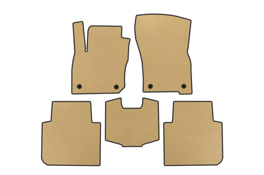 Volkswagen Tayron 2024– EVA-lattiamatot (Beige) Image
