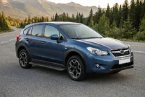 Subaru XV 2011–2017 Allmond Black sivuportaat (2 kpl, alumiini) kuva 1