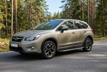 Subaru XV 2011–2017 RedLine V1 sivuportaat (2 kpl, alumiini) kuva 1
