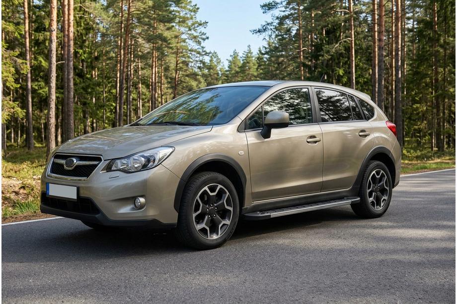 Subaru XV 2011–2017 RedLine V1 sivuportaat (2 kpl, alumiini) Image