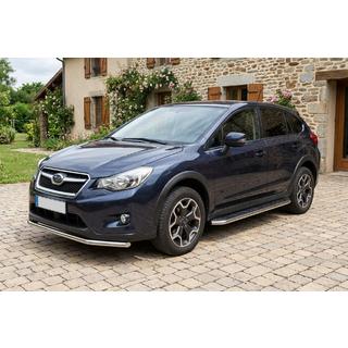 Maydos V1 sivuportaat (2 kpl, alumiini ↗ ruostumaton teräs) Subaru XV 2011–2017 kuva 1