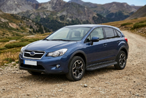 Subaru XV 2011–2017 Sivuporrast Bosphorus Black (2 kpl, alumiini) kuva 1