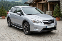 Subaru XV 2011–2017 Tayga Grey -sivuaskelmat (2 kpl, alumiini) kuva 1