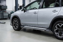 Subaru XV 2011–2017 Rainbow sivuportaat (2 kpl, alumiini) kuva 1