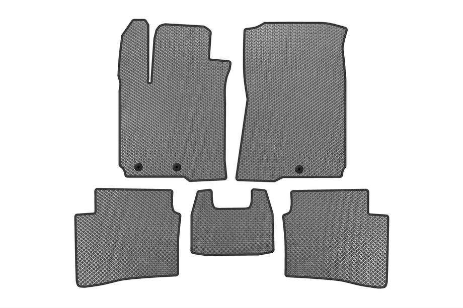 Hyundai I-20 2014–2020 EVA-auton matot (harmaa) Image