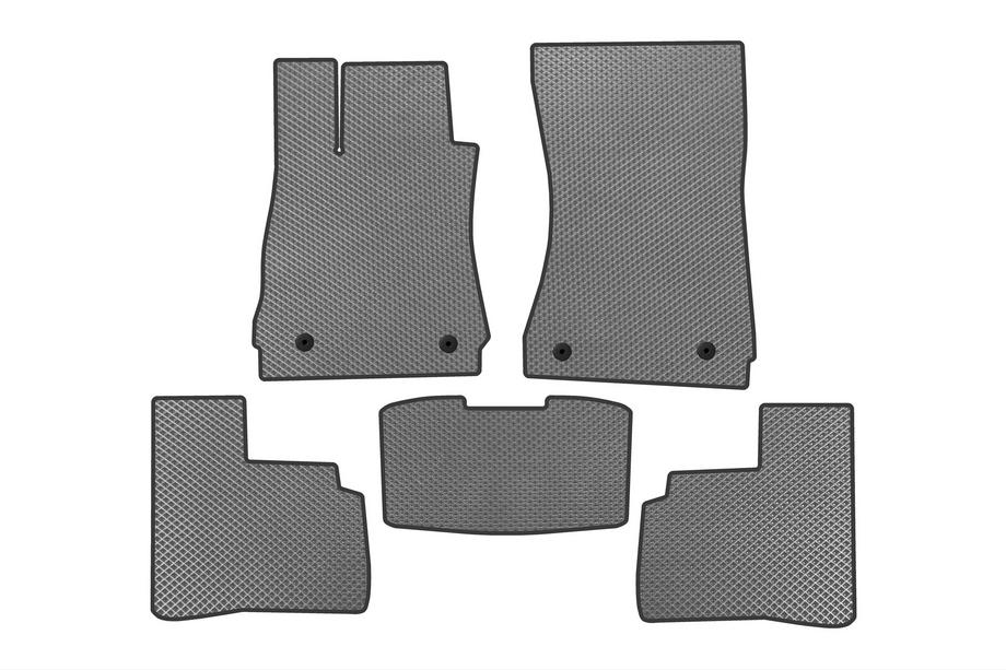 Mercedes S-class W221 2005–2013 EVA-lattiamatot (Short, harmaa) Image