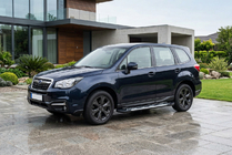 Subaru Forester 2013–2018 Sunrise sivuportaat (2 kpl, alumiini) kuva 1