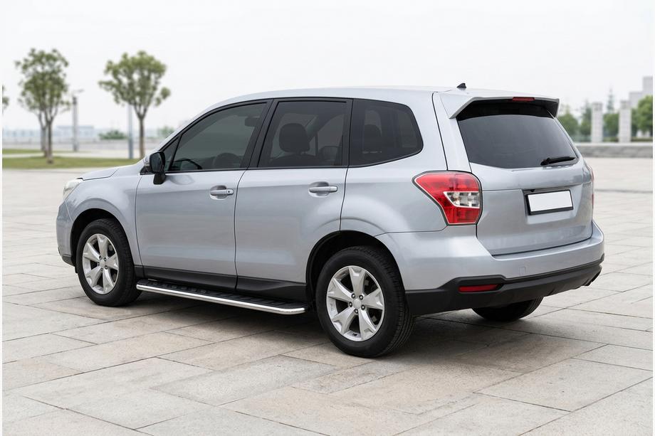 Subaru Forester 2013–2018 Maydos V1 sivuportaat (2 kpl, alumiini ↗ ruostumaton teräs) Image