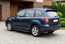 Subaru Forester 2013–2018 Sivuporrast Bosphorus Black (2 kpl, alumiini) kuva 1