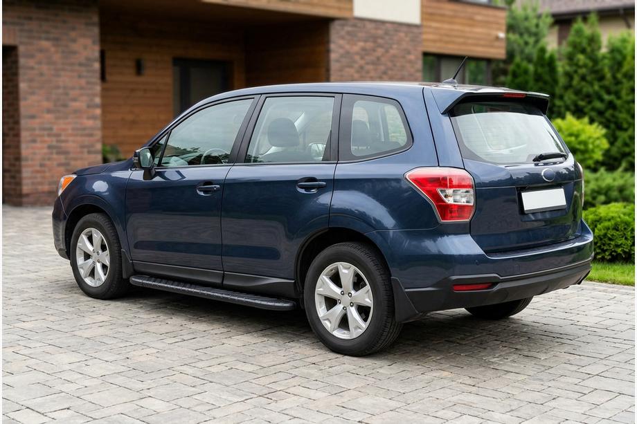 Subaru Forester 2013–2018 Sivuporrast Bosphorus Black (2 kpl, alumiini) Image